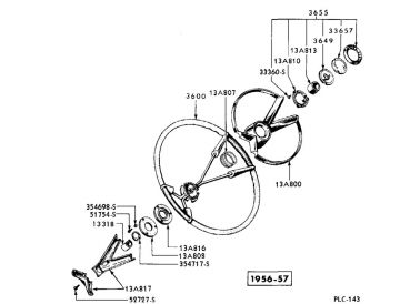 Steering Wheel- Wheel Only- OEM